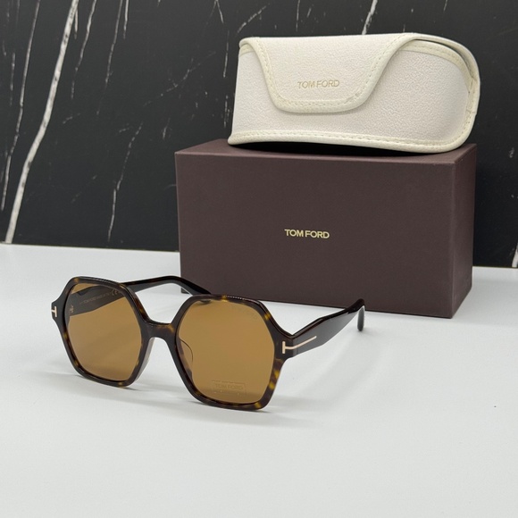 Tom Ford Accessories - NEW TOM FORD TF1032/F ECO 52E WOMEN SUNGLASSES TOM FORD ROMY FT01032/S EYEWEAR